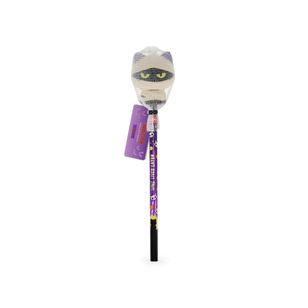 Matita con Antistress Halloween Mummy Cat "Nine Lives Later" - Squeezies - Legami