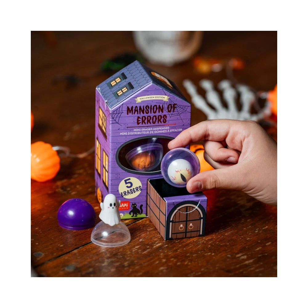 Mini Distributore di Gomme da Cancellare - Mansion of Errors - Legami