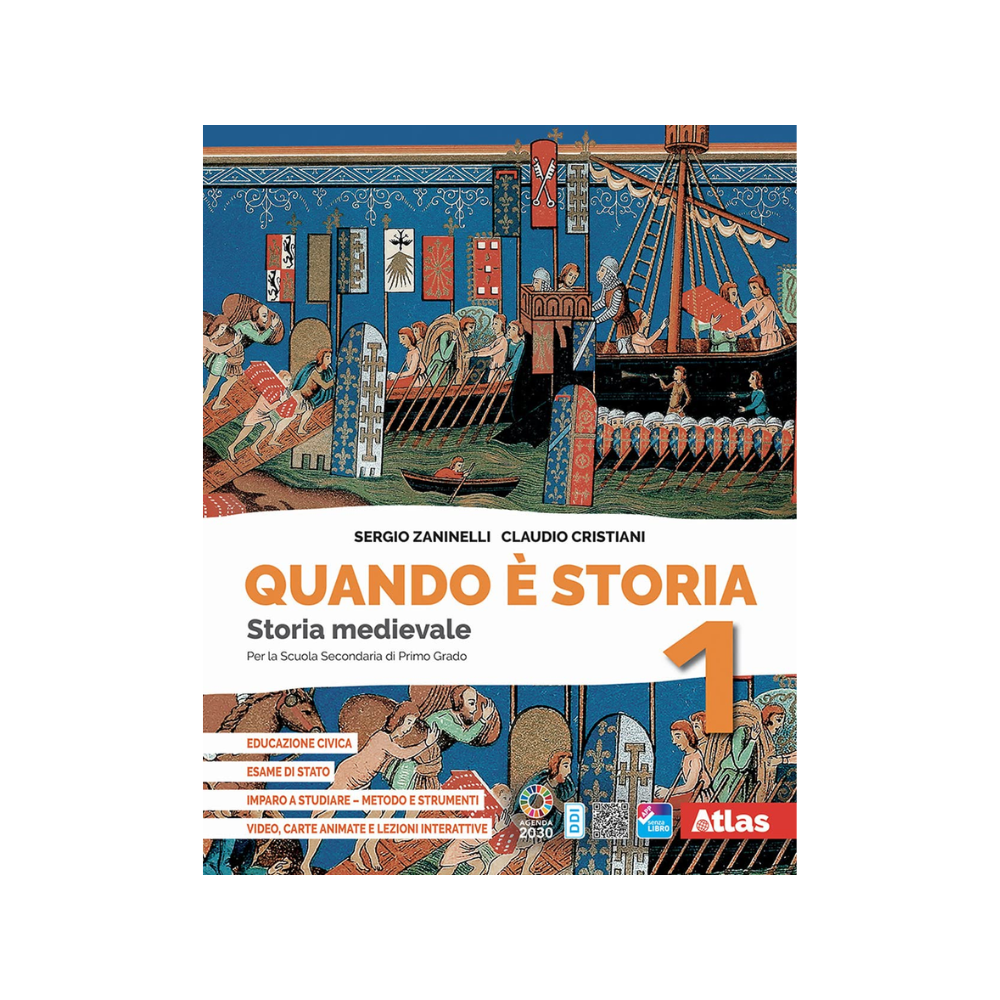 Quando è storia. Con Imparo a studiare, Educazione civica, Storia antica. Per la Scuola media. Con e-book. Con espansione online. Storia medievale (Vol. 1)
