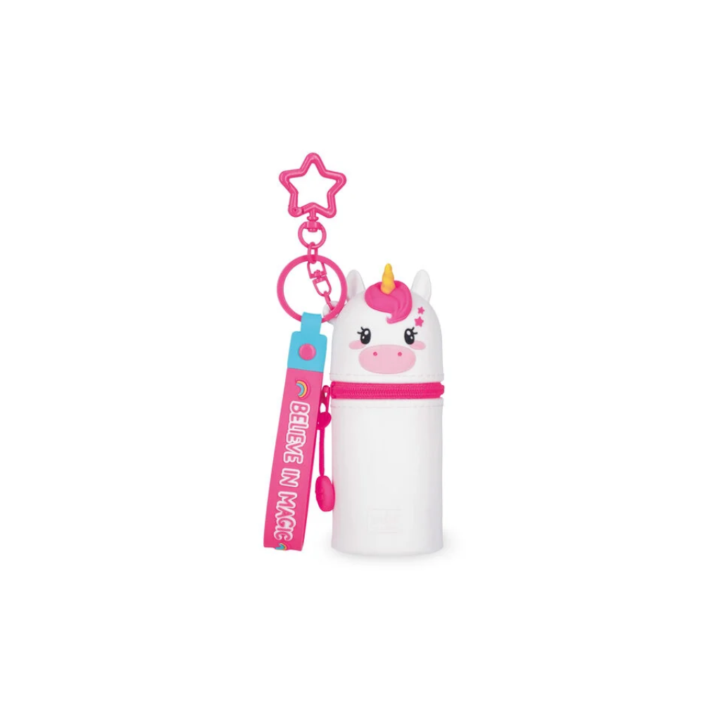Portamonete con Portachiavi Unicorn - Mini Kawaii