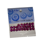 Dress It Up Facet Cuts Fuchsia