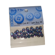 Dress It Up -Facet Cuts light blue