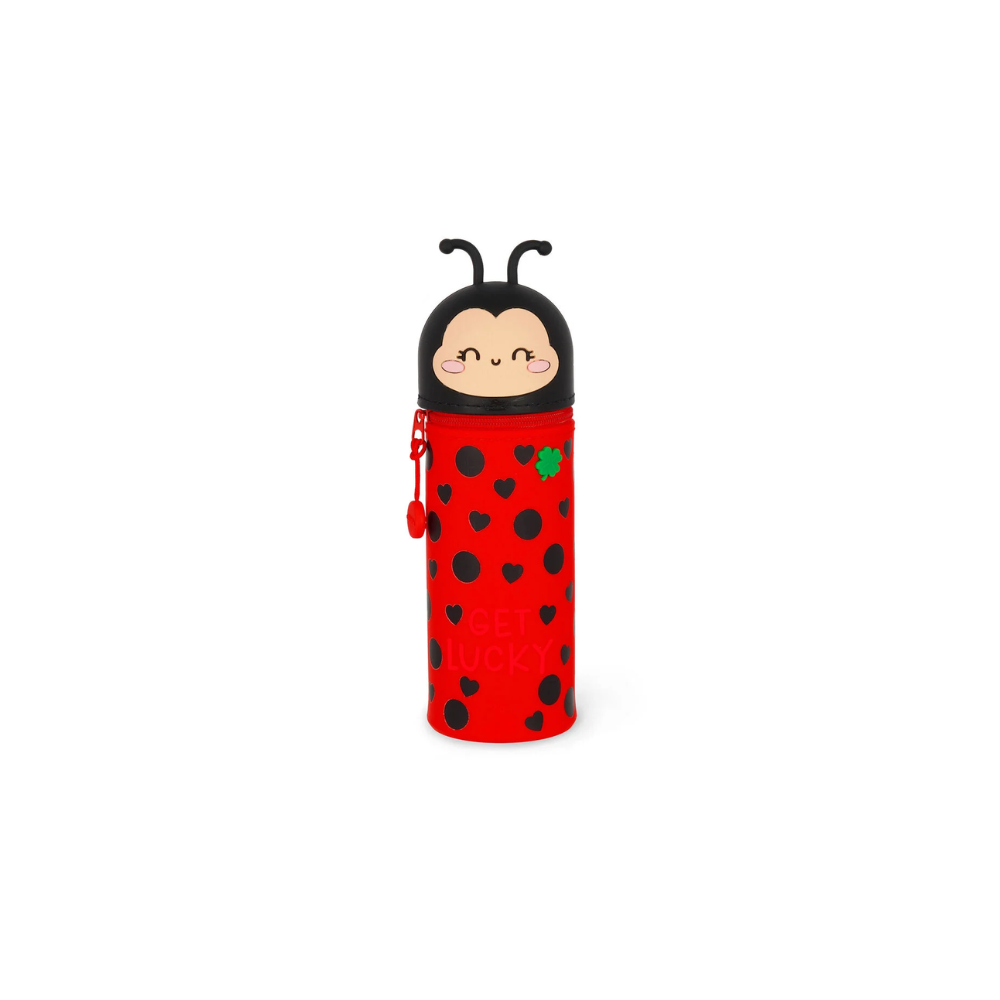Astuccio 2-in-1 in Silicone Ladybug “Get Lucky”