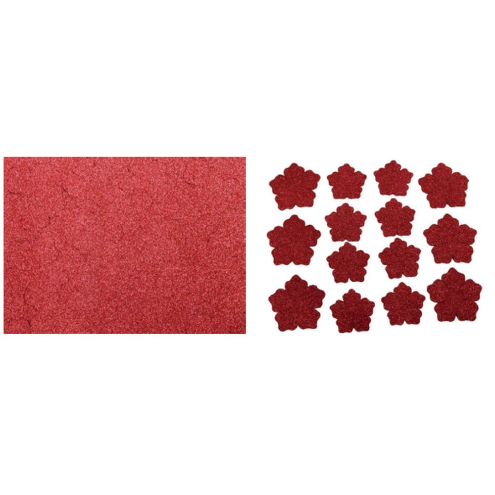 Rosa in feltro Stardust Rosso cm 25×30 – Renkalik (cod. FELL025)