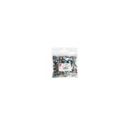 Gemme Kristall tonde - diametro 6/10 mm - colori assortiti - DECO - conf. 1000 pezzi 12619