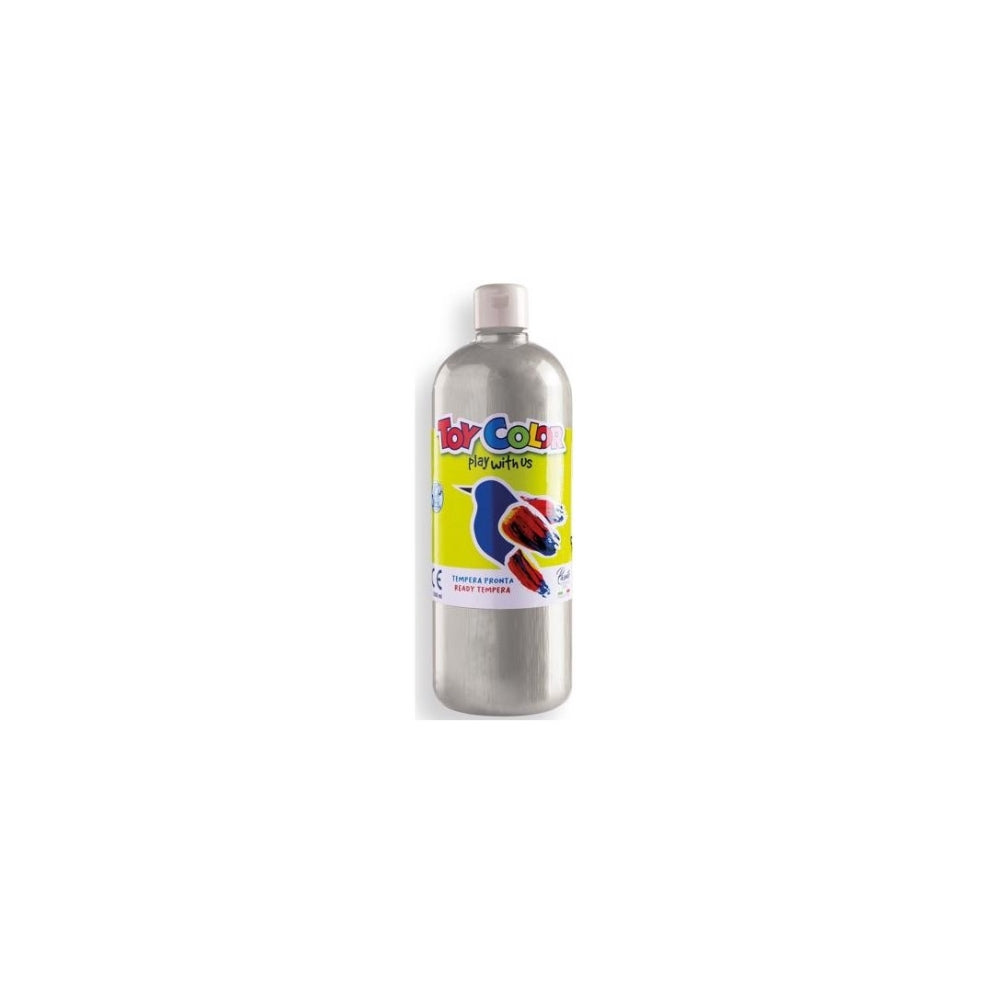 Tempera Toy Color 554-25 Argento 1000 ml Superlavabile