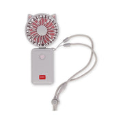 Mini Ventilatore Portatile Ricaricabile, Mini Fan, Ventilatore Kitty - Legami