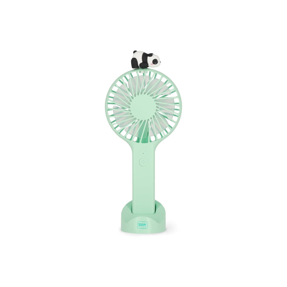 Mini Ventilatore Portatile Ricaricabile, Mini Fan, Ventilatore Panda - Legami