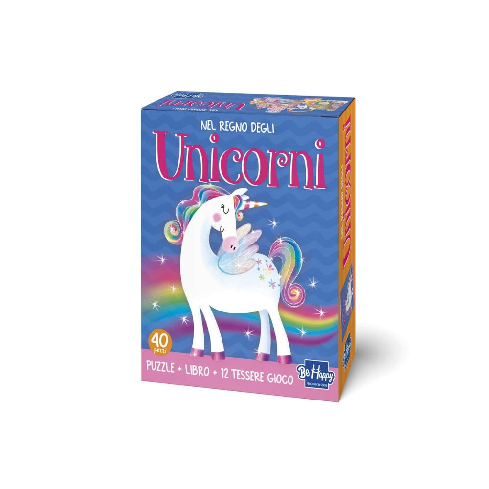 Nel regno degli unicorni. Ediz. a colori. Con puzzle 3D - Raffaello