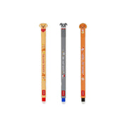 Set di 3 Penne Gel Cancellabili Fur-ever Friends, Penne con Inchiostro Cancellabile Termosensibile, Nero, Blu, Rosso - Legami