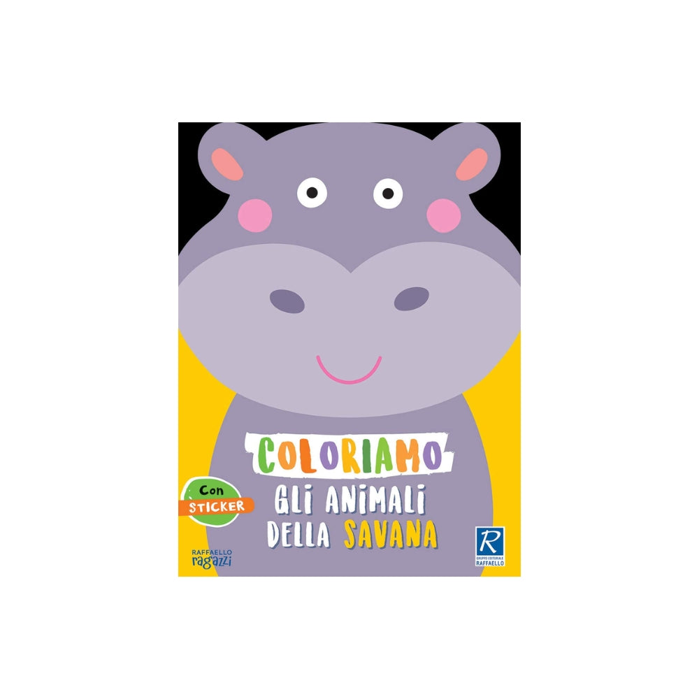 Coloriamo gli animali della savana. Con stickers - Raffaello