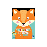 Coloriamo gli animali. Il bosco. Con stickers - Raffaello