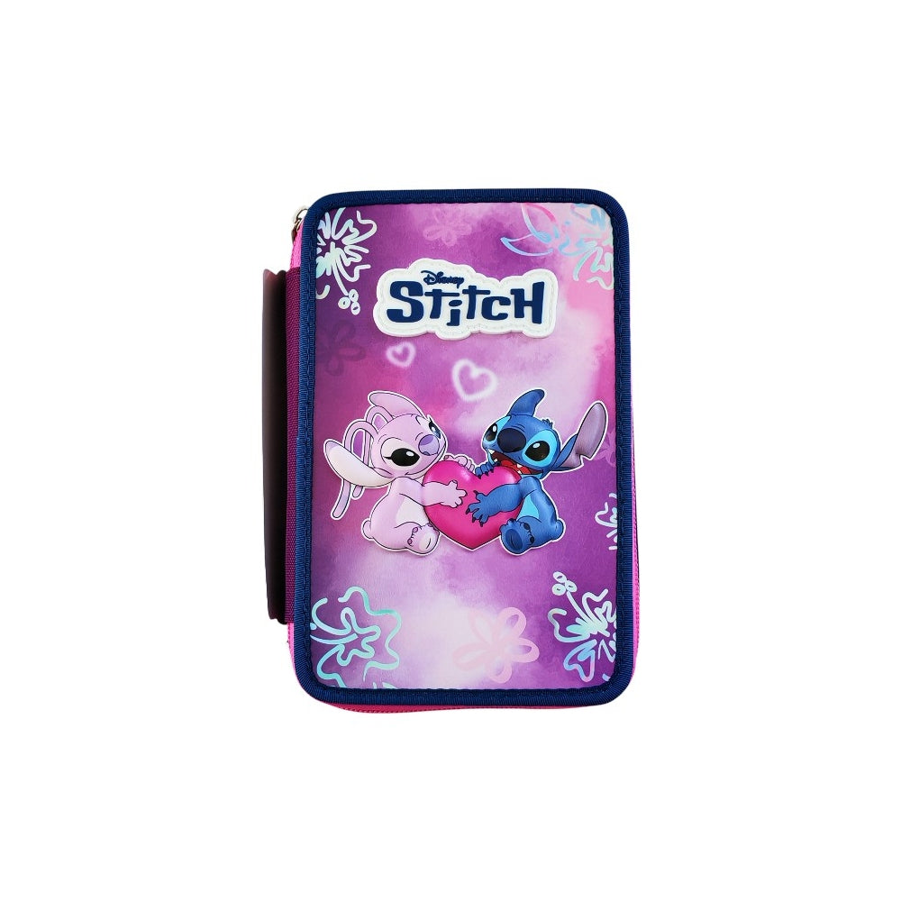 Astuccio 3 zip Lilo & Stitch You Are Magical Completo Scuola 2026 - 2027