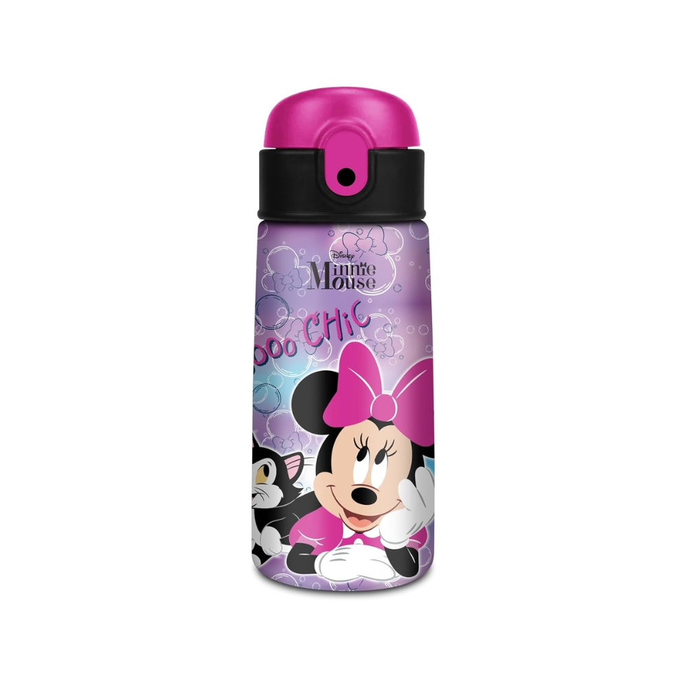 Seven Borraccia Kid Minnie, Rosa, 460 ml, Acciaio Inox