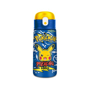 Seven Borraccia Kid Pokemon, Blu, 460 ml, Acciaio Inox