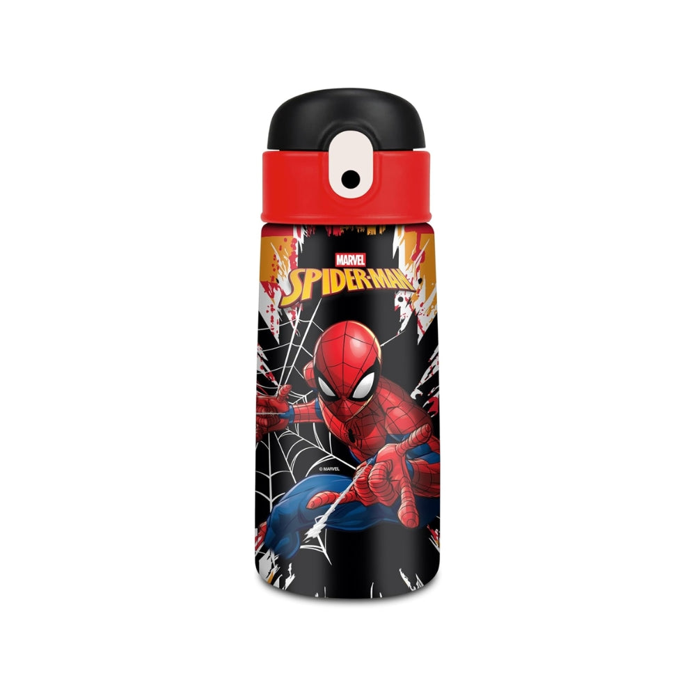 Seven Borraccia Kid Spider-Man Blu 460 ml in Acciaio Inox