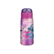 Seven Borraccia Kid Stitch, Lilla, 460 ml, Acciaio Inox