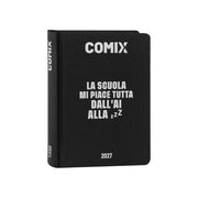 COMIX - Agenda 2027 Giornaliera 16 Mesi, Diario per Scuole Medie e Superiori, con Copertina Rigida