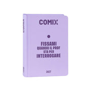 COMIX - Agenda 2027 Giornaliera 16 Mesi, Diario per Scuole Medie e Superiori, con Copertina Rigida