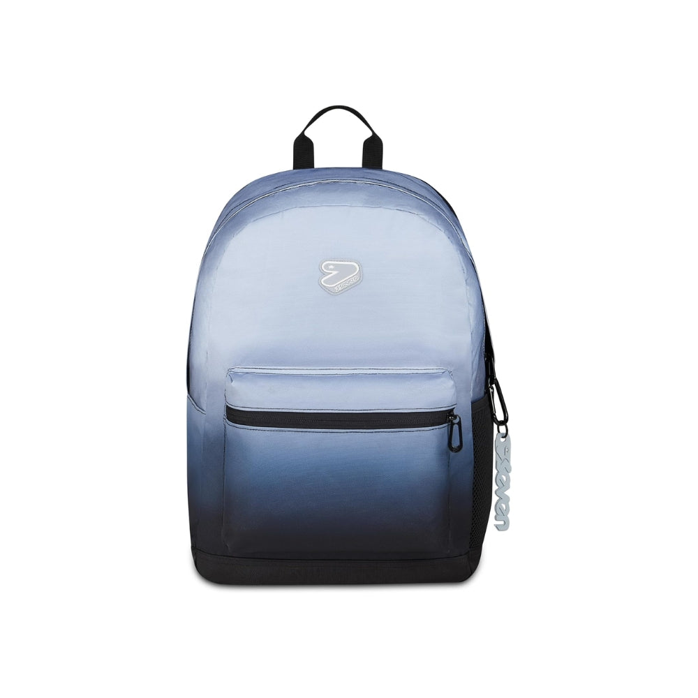 Seven Zaino Scuola Round Shade Tech Celeste 29L – Tecnologia, comfort e stile per scuola e tempo libero