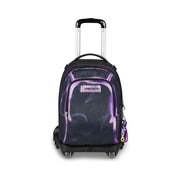 Seven Trolley Scuola Jack 8 Ruote Detach Shadows of Color Nero 34L – Versatilità, praticità e comfort per ogni giornata scolastica