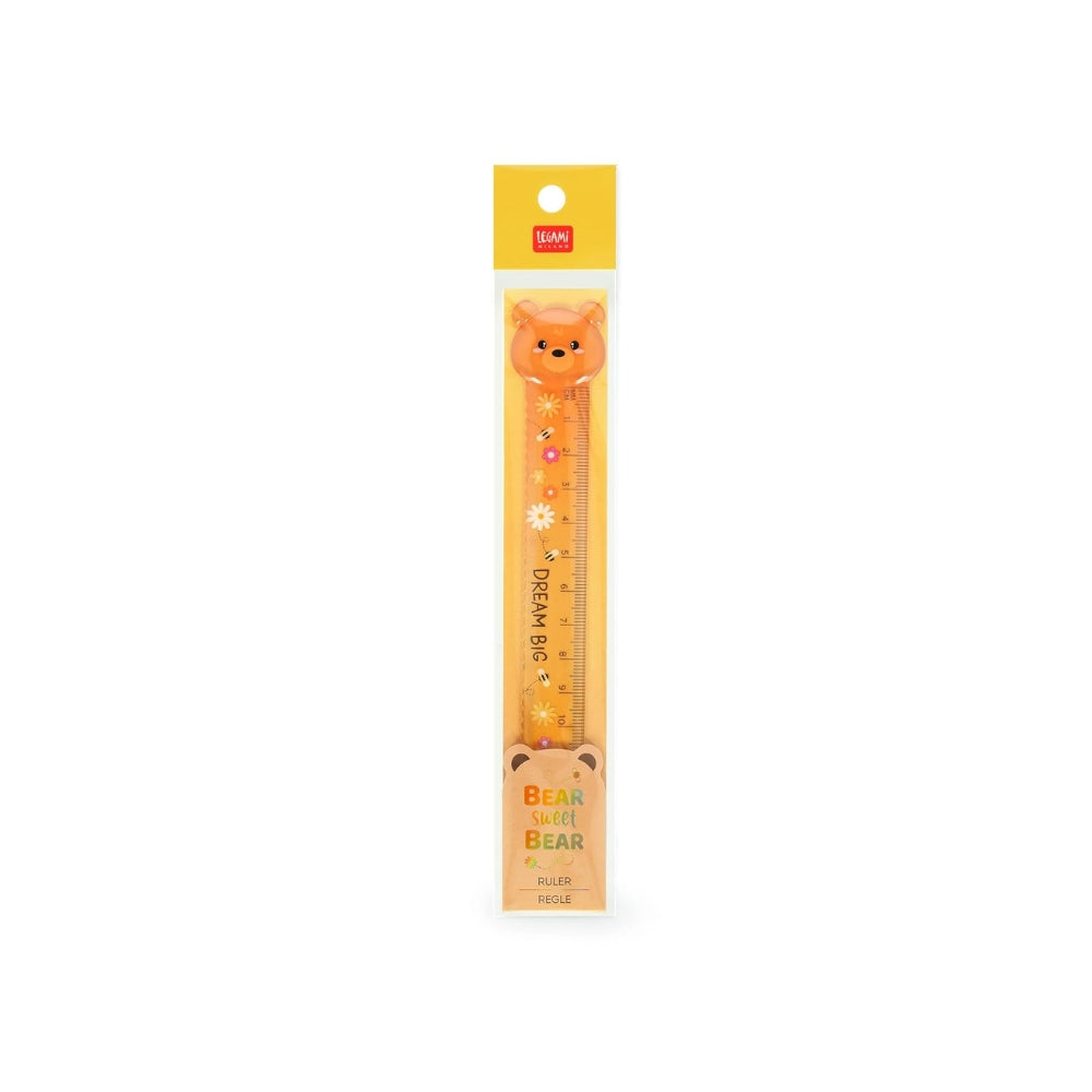 Righello Legami da 15 cm con tema Teddy Bear