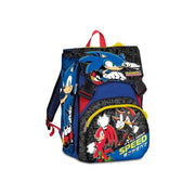 Seven Zaino Scuola Estensibile Big Sonic, Blu, 24L