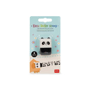 Legami - Timbro Decorativo a Rullo - Panda - Roller Stamp