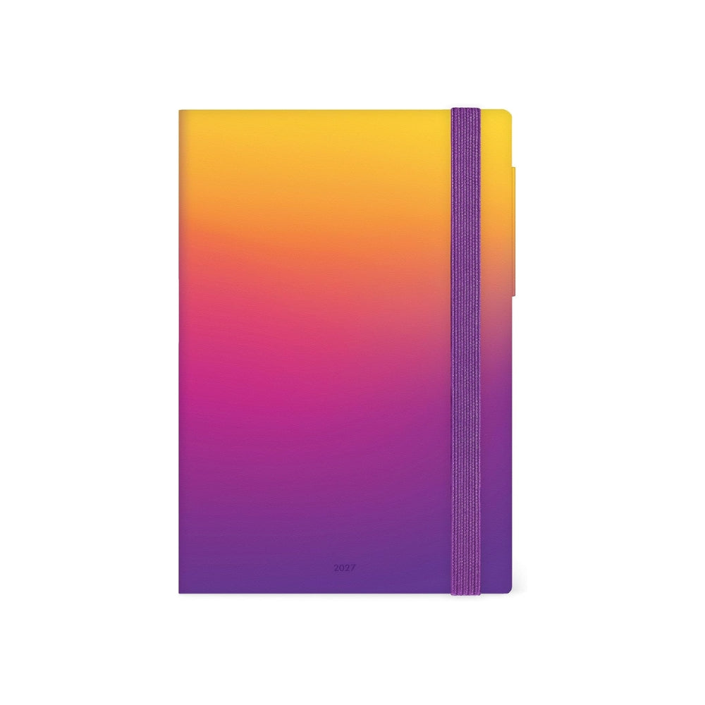 Legami - Agenda Giornaliera Medium 2027, Sunset Vibes, 12 Mesi, 12 x 18 cm