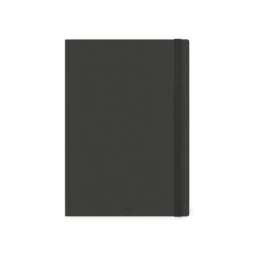 Legami - Agenda Giornaliera Maxi 2027, Black Suit, 12 Mesi, 19.5 x 26.5 cm
