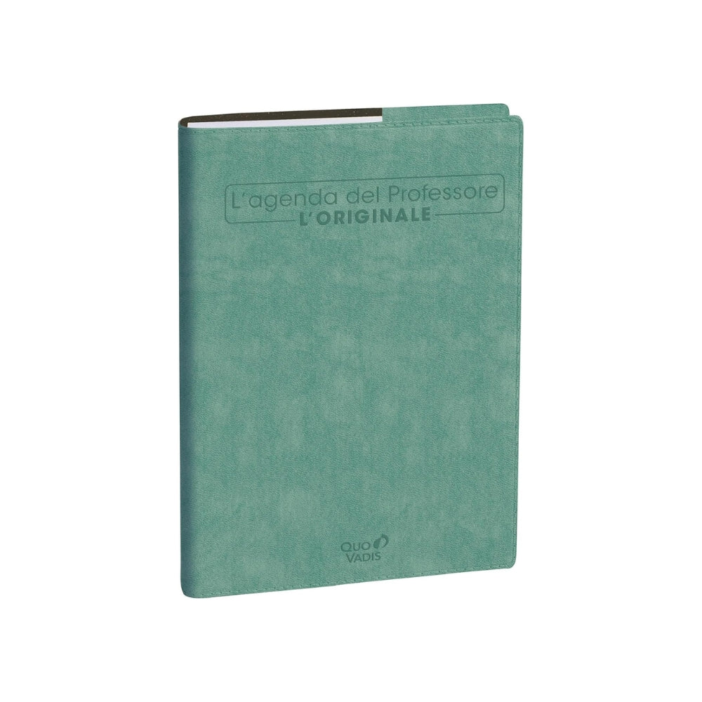 Quo Vadis 626113Q Agenda Scolastica L'AGENDA DEL PROFESSORE lingua IT Anno 2026-2027 Colore Acquamarina formato 21x27cm Settimanale 12Mesi Agosto-Luglio