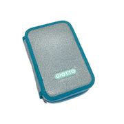 Giotto Super Crystal Astuccio 3 Zip Acquamarine