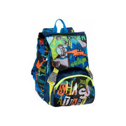 Zaino scuola Sdoppiabile Big Sj Gang Animali Flip-3d Sj Boy, Blue Deep - 27 x 41 x 16 cm