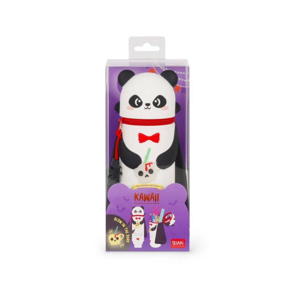 Astuccio 2-in-1 in Silicone Panda "Bam-Boo" Halloween - Kawaii - Legami