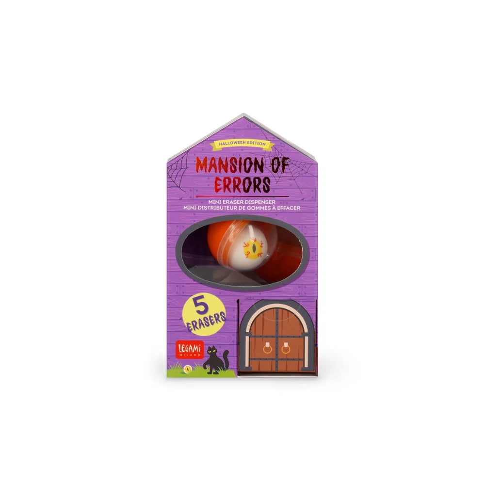 Mini Distributore di Gomme da Cancellare - Mansion of Errors - Legami