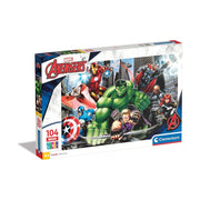 Clementoni Supercolor Puzzle Marvel Avengers – 104 Pezzi