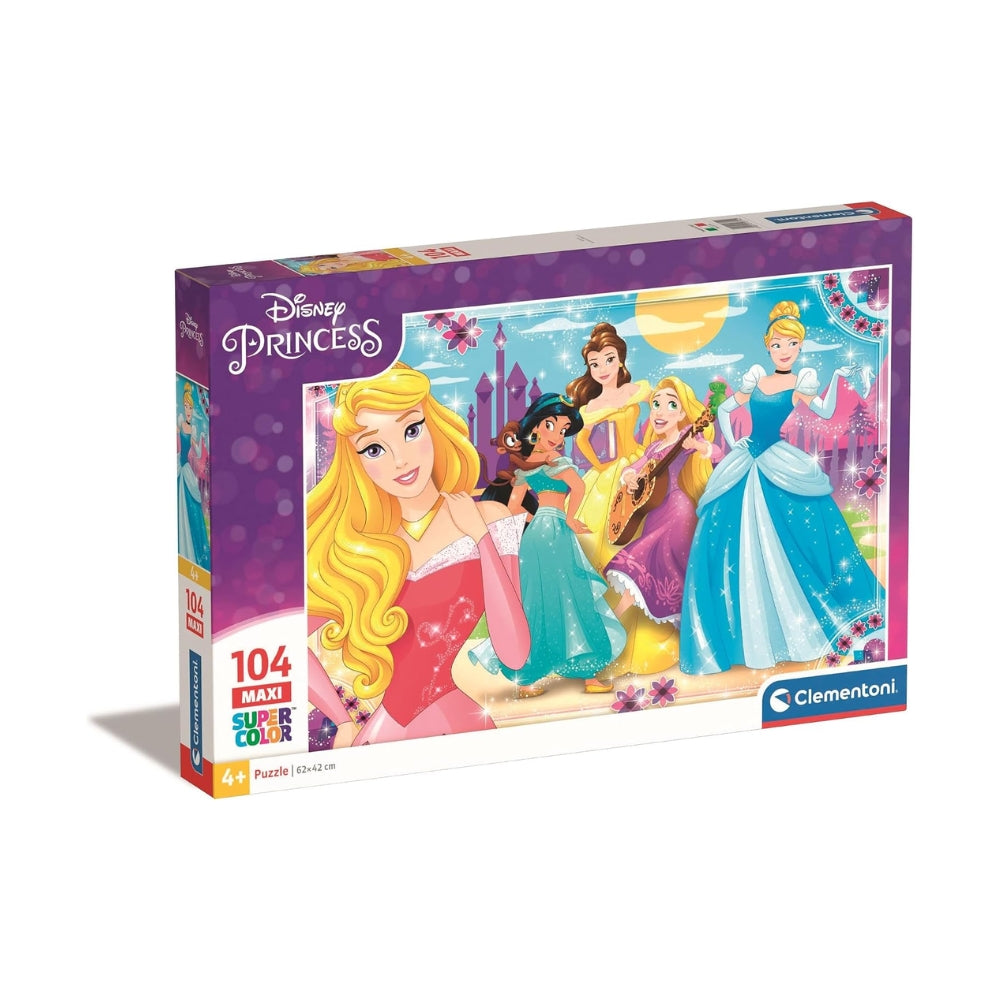 Clementoni Supercolor Puzzle Disney Princess & Sofia the First – 104 Pezzi