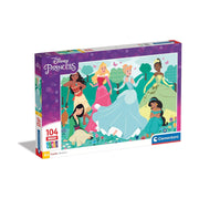 Clementoni Supercolor Puzzle Disney Princess – 104 Pezzi