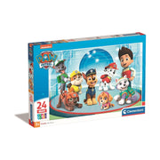Clementoni Supercolor Puzzle Paw Patrol – 24 Maxi Pezzi