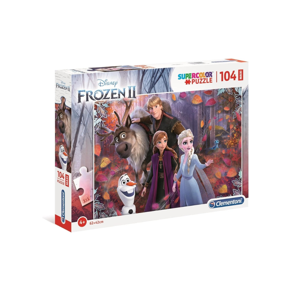 Clementoni Supercolor Puzzle Disney Frozen 2 – 104 Maxi Pezzi