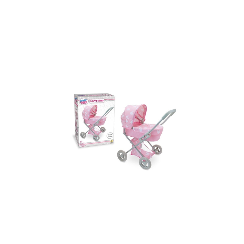 Baby Teo Doll Pram Stroller 53x88x62 cm