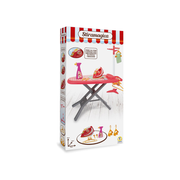 Teorema Giocattoli, Set Tavola da Stiro Rosa Giocattolo Bambina/o, con Ferro da Stiro a Vibrazione, Luci e Spruzzo Reale, Completo di Appendiabiti e...