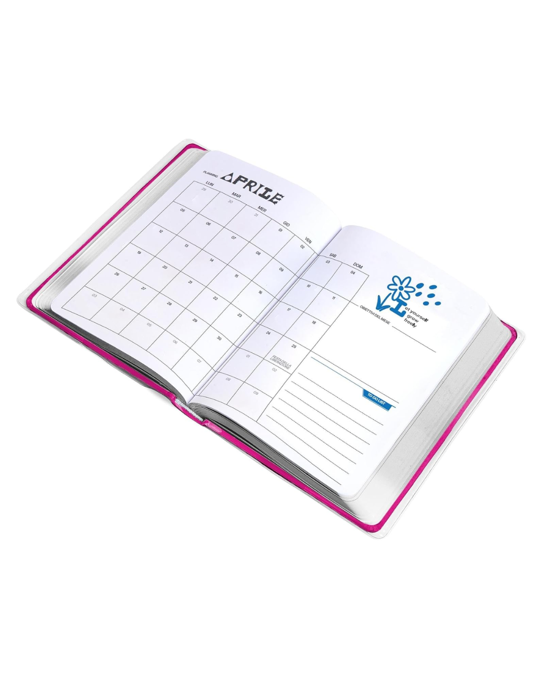 BE YOU Diario Scuola Fucsia Easy 2026/2027