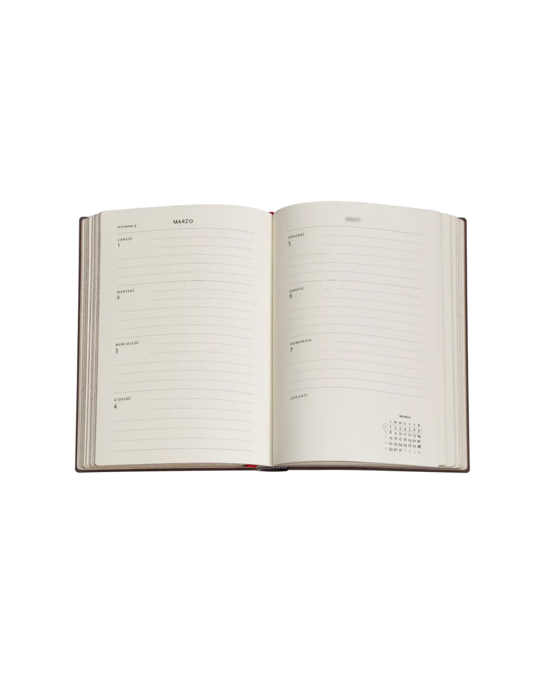 Agenda Paperblanks 2027 Edizione Nera Bold