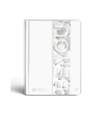 BE YOU Diario Scuola Extra White Easy 2026/2027