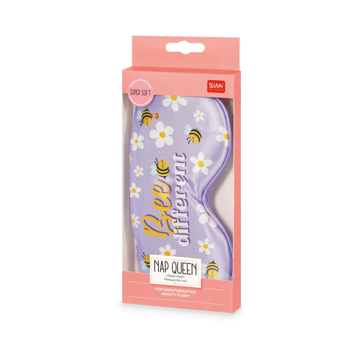 Mascherina da Notte Bee - Nap Queen - Legami