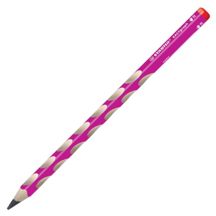 Matita STABILO EASYgraph HB per Destrimani Rosa