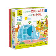 Il mio primo collage con gli animali - Ludattica