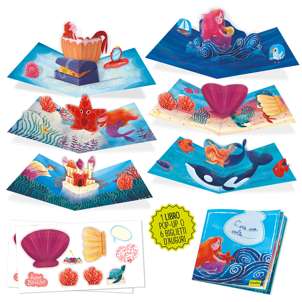 Costruisci il tuo Pop-Up – Le sirene | Ludattica