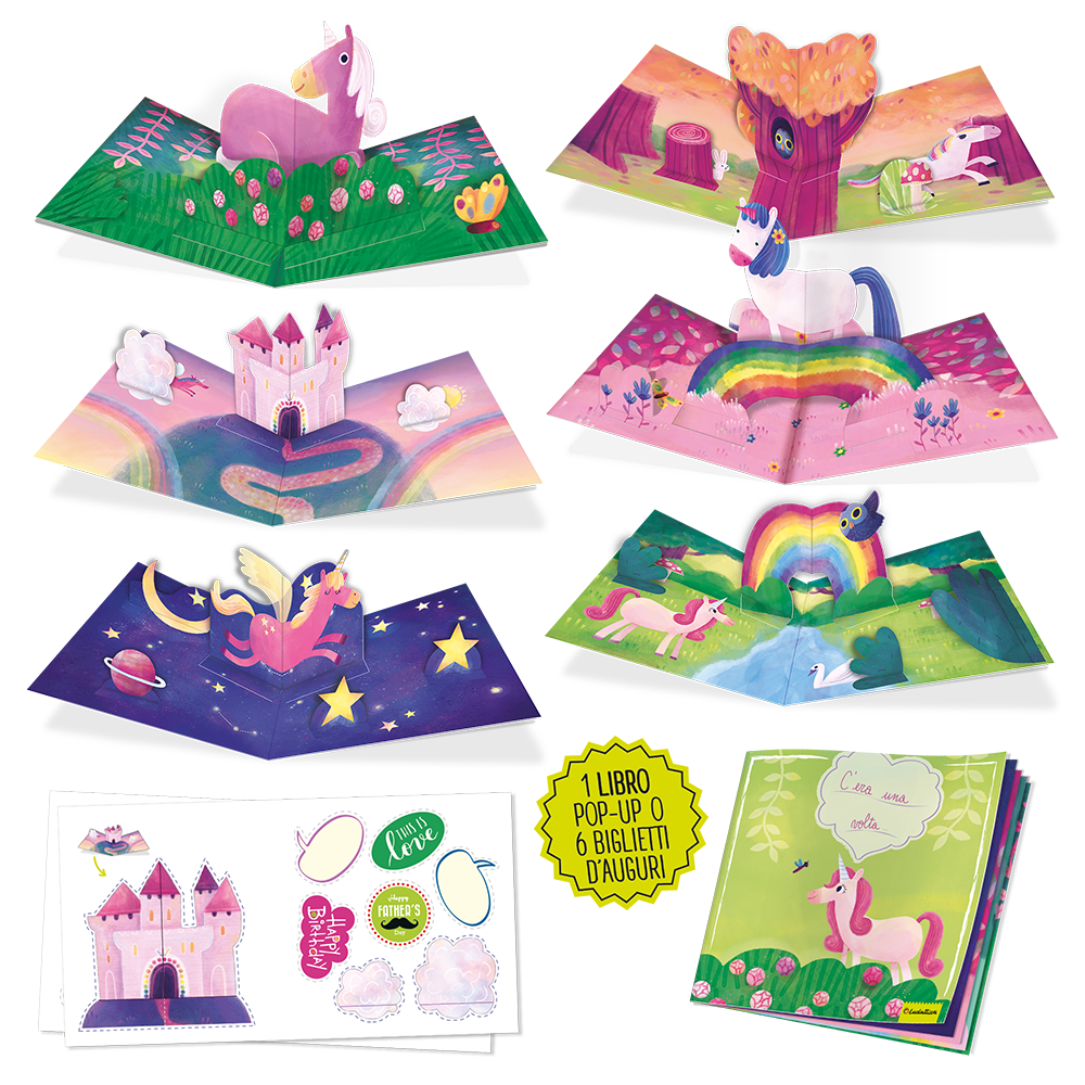 Costruisci il tuo Pop-Up – Gli unicorni | Ludattica